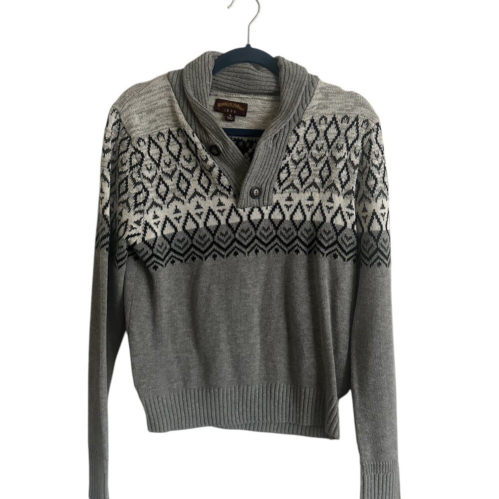 Grey Festive Sweater